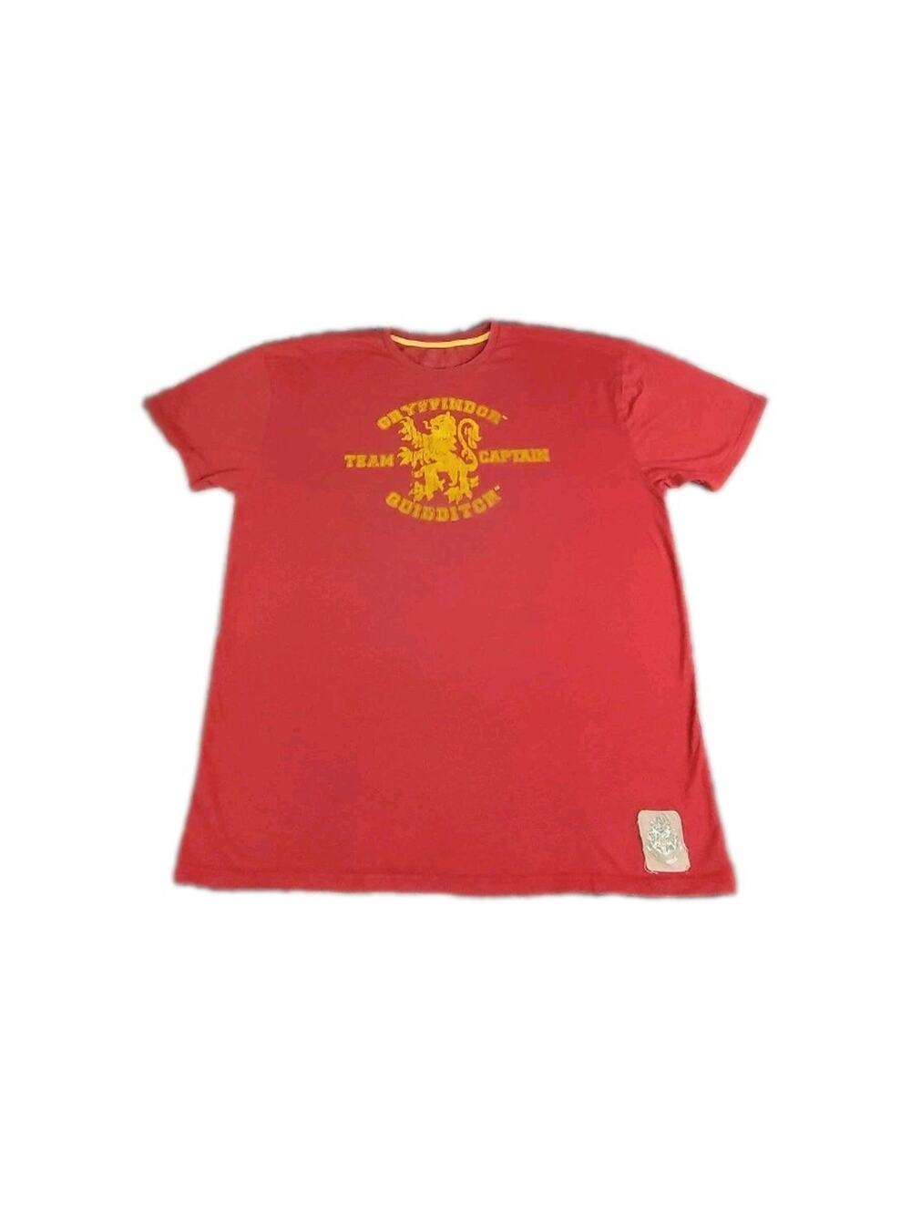 The Wizarding World of Harry Potter Sz 2XL Gryffindor Team Captain T-Shirt Men's